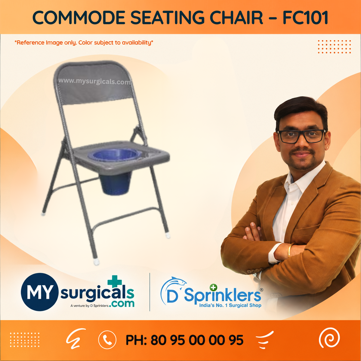 Commode Seating Chair - Practical Toileting Support for Everyday Use