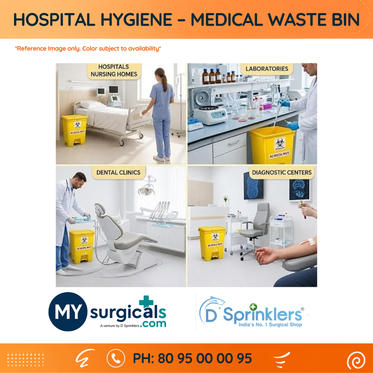 Medical Waste Bin for Safe Healthcare Waste Management
