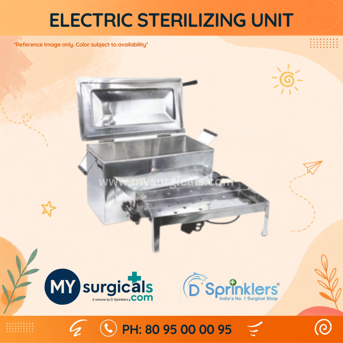 Electric Sterilizing Unit for Reliable Instrument Hygiene