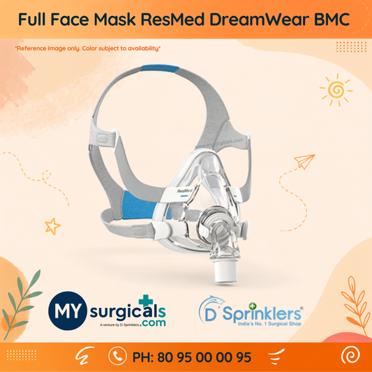 Full Face Mask – ResMed / DreamWear Style / BMC Compatible Bi-Pap CPAP Mask