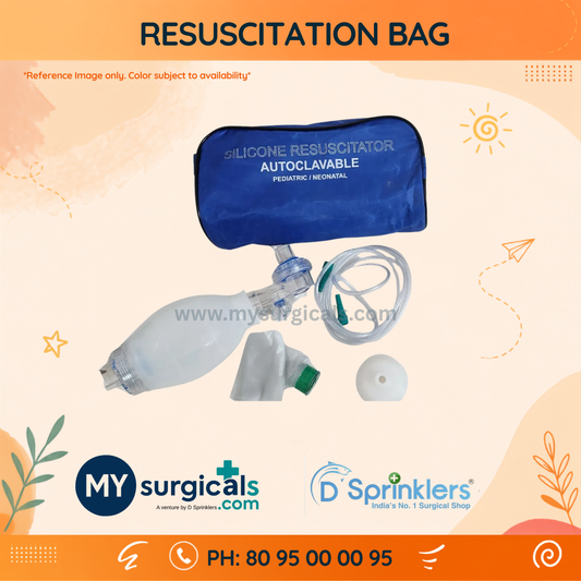 Resuscitation Bag for Emergency Breathing Support