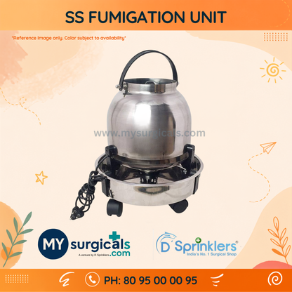 SS Fumigation Unit for Controlled Clinical Disinfection