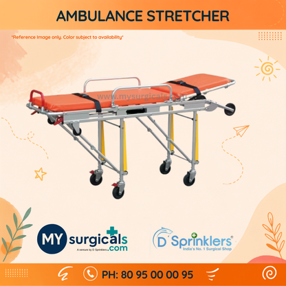 Emergency Ambulance Stretcher for Patient Transport