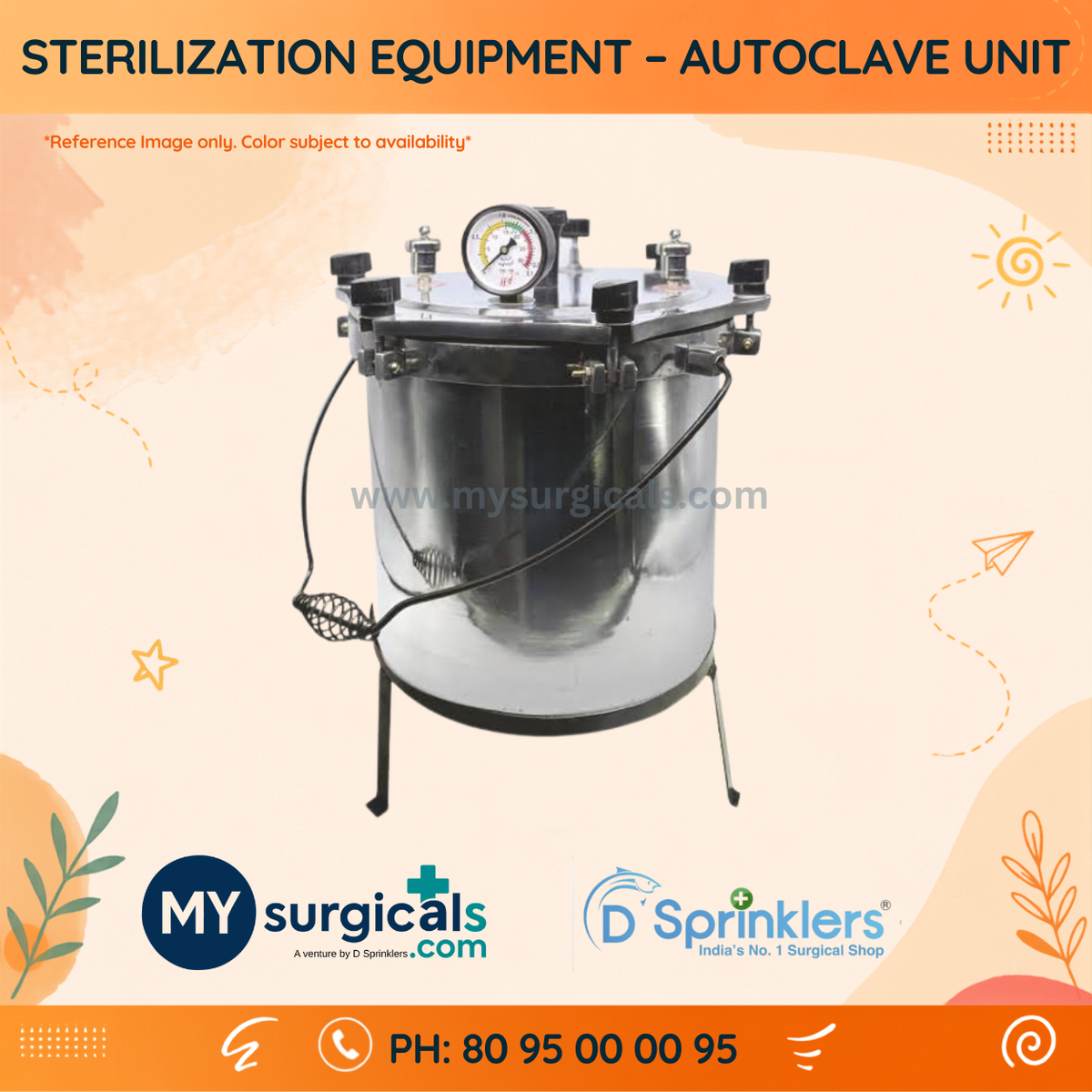 Automatic Sterilization Autoclave for Reliable Instrument Care