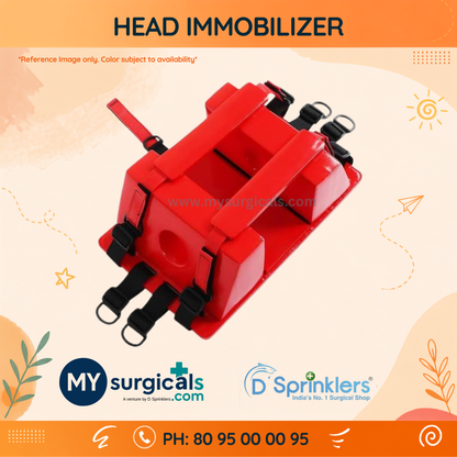 HEAD IMMOBILIZER Emergency Head Immobilizer for Secure Patient Support