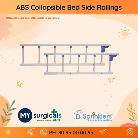 ABS Collapsible Bed Side Railings