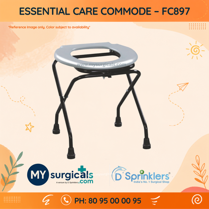 Essential Care Commode for Comfortable Patient Use
