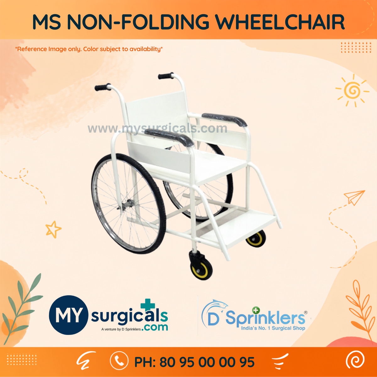 Steel Mobility Wheelchair for Reliable Everyday Support