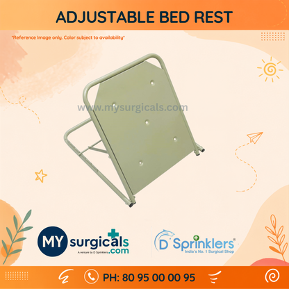 Adjustable Bed Rest for Comfortable Patient Positioning