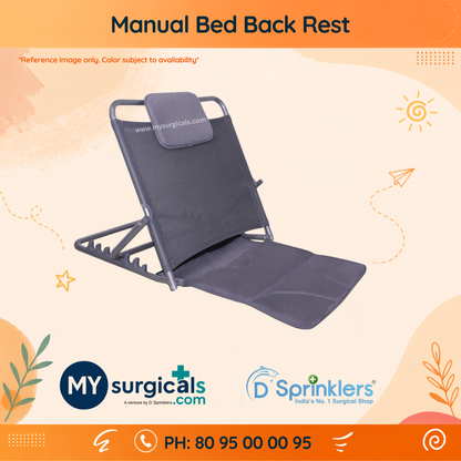 Comfortable Bed Back Support for Patients with Handle Option