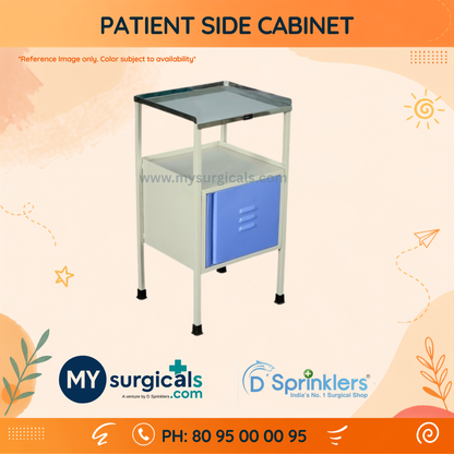 Patient Side Cabinet for Convenient Bedside Care