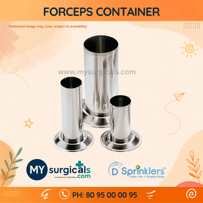 Forceps Container for Safe Surgical Instrument Handling
