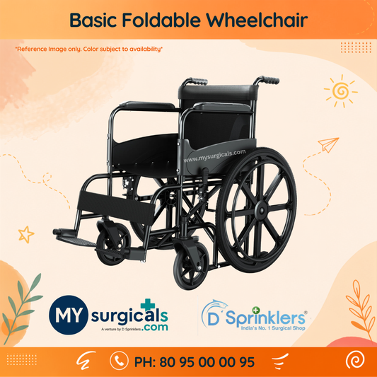 Basic Foldable Wheelchair