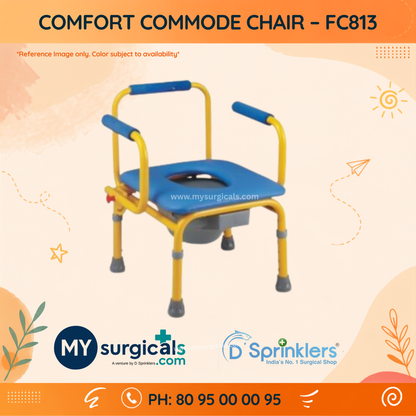Comfort Commode Chair for Safe & Convenient Personal Care