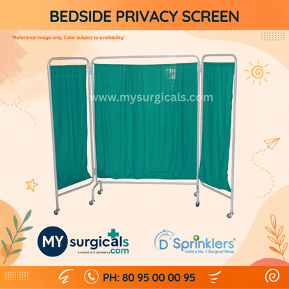 Bedside Privacy Screen for Patient Comfort