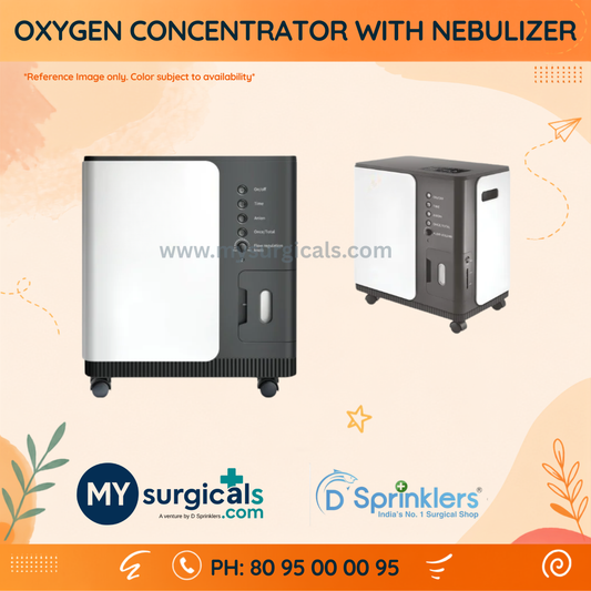 Oxygen Concentrator with Nebulizer for Respiratory Care