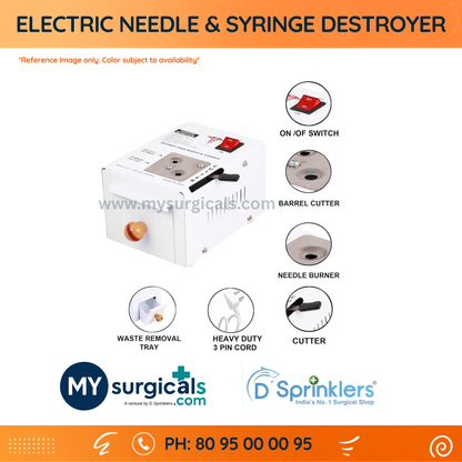 Electric Needle & Syringe Destroyer