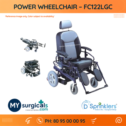 Power Wheelchair FC122LGC – Electric Mobility Solution