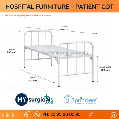 Patient Cot for Everyday Hospital Care