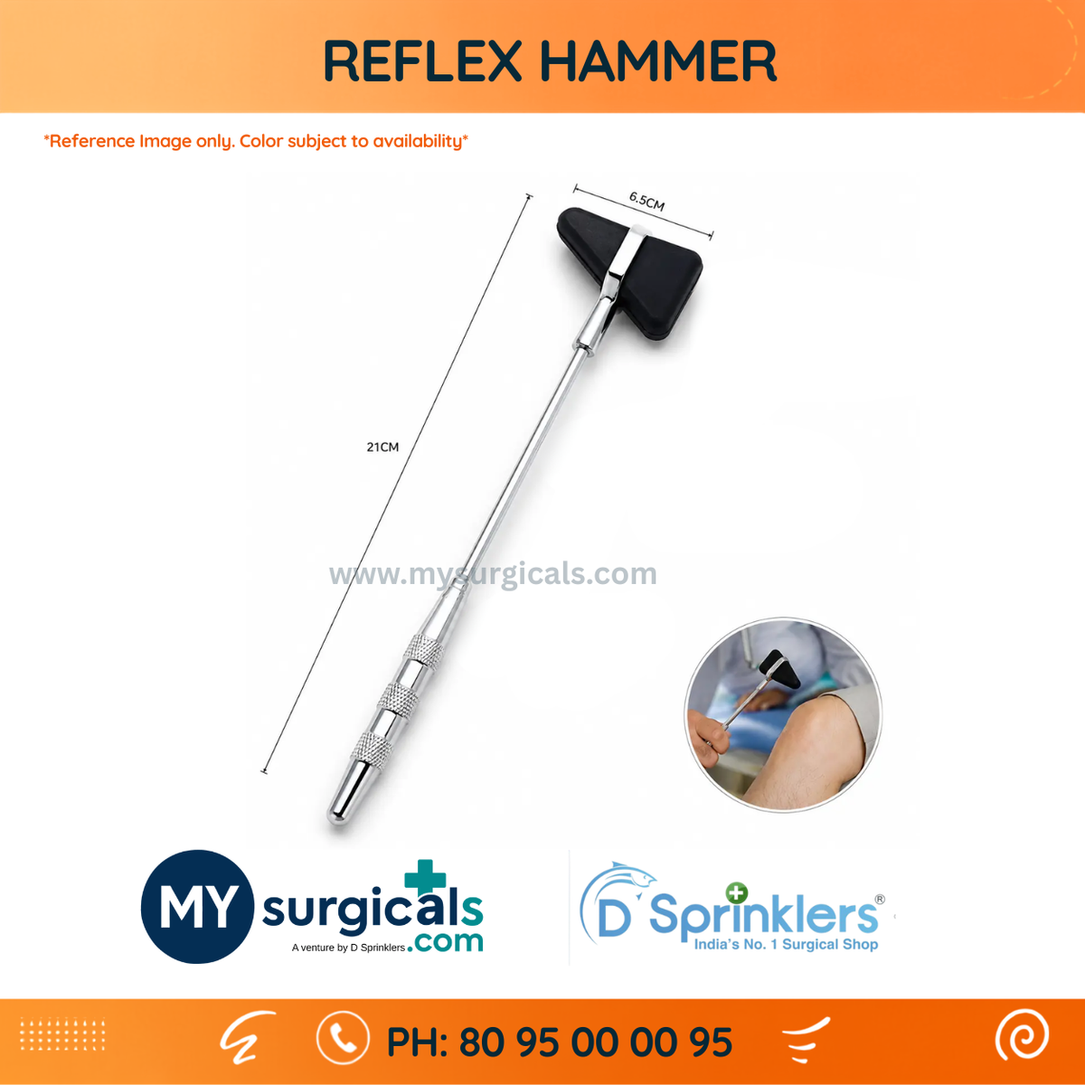 Reflex Hammer for Neurological Examination