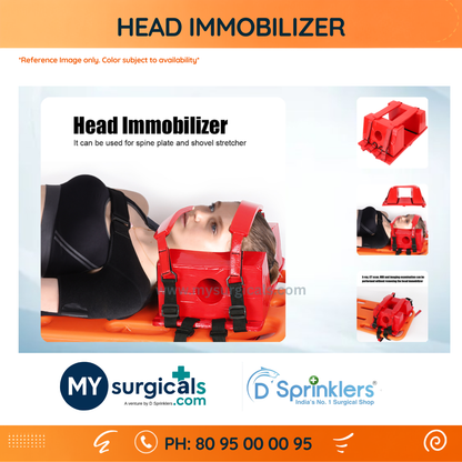 HEAD IMMOBILIZER Emergency Head Immobilizer for Secure Patient Support