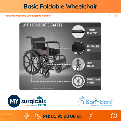 Basic Foldable Wheelchair