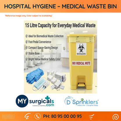 Medical Waste Bin for Safe Healthcare Waste Management