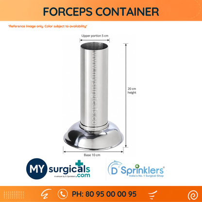 Forceps Container for Safe Surgical Instrument Handling