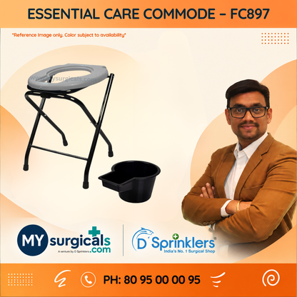 Essential Care Commode for Comfortable Patient Use