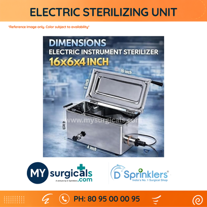 Electric Sterilizing Unit for Reliable Instrument Hygiene