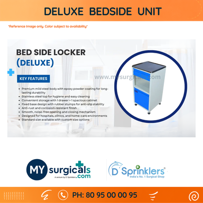 Deluxe Bedside Unit for Convenient Patient Care