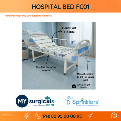 Hospital Care Bed for Comfortable Patient Recovery
