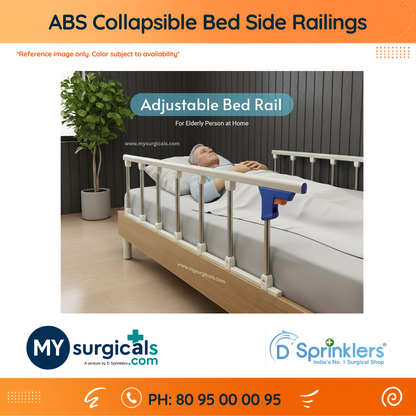 ABS Collapsible Bed Side Railings