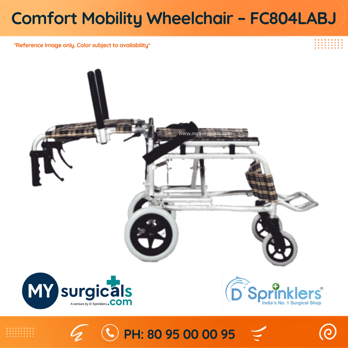 Comfort Mobility Wheelchair - Practical Support for Everyday Movement