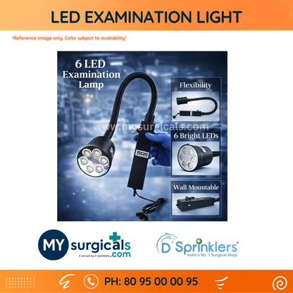 LED Examination Light for Clear Clinical Visibility