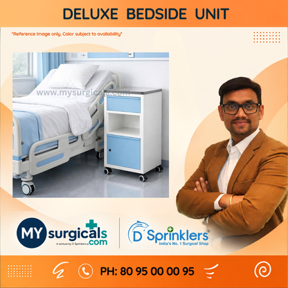 Deluxe Bedside Unit for Convenient Patient Care