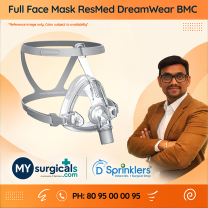 Full Face Mask – ResMed / DreamWear Style / BMC Compatible Bi-Pap CPAP Mask