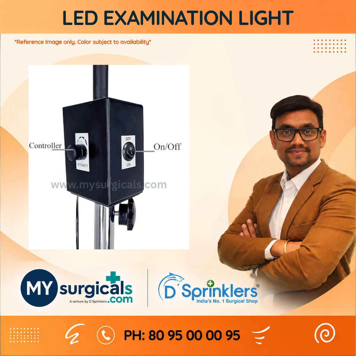 LED Examination Light for Clear Clinical Visibility