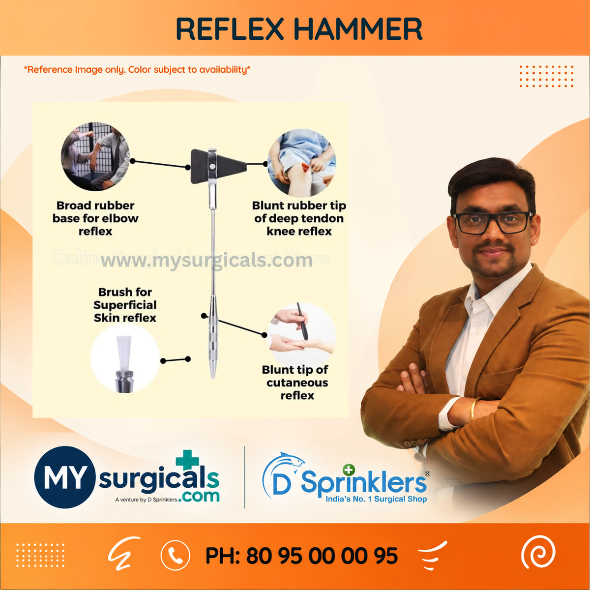 Reflex Hammer for Neurological Examination
