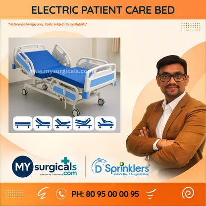 Electric Patient Care Bed for Enhanced Comfort
