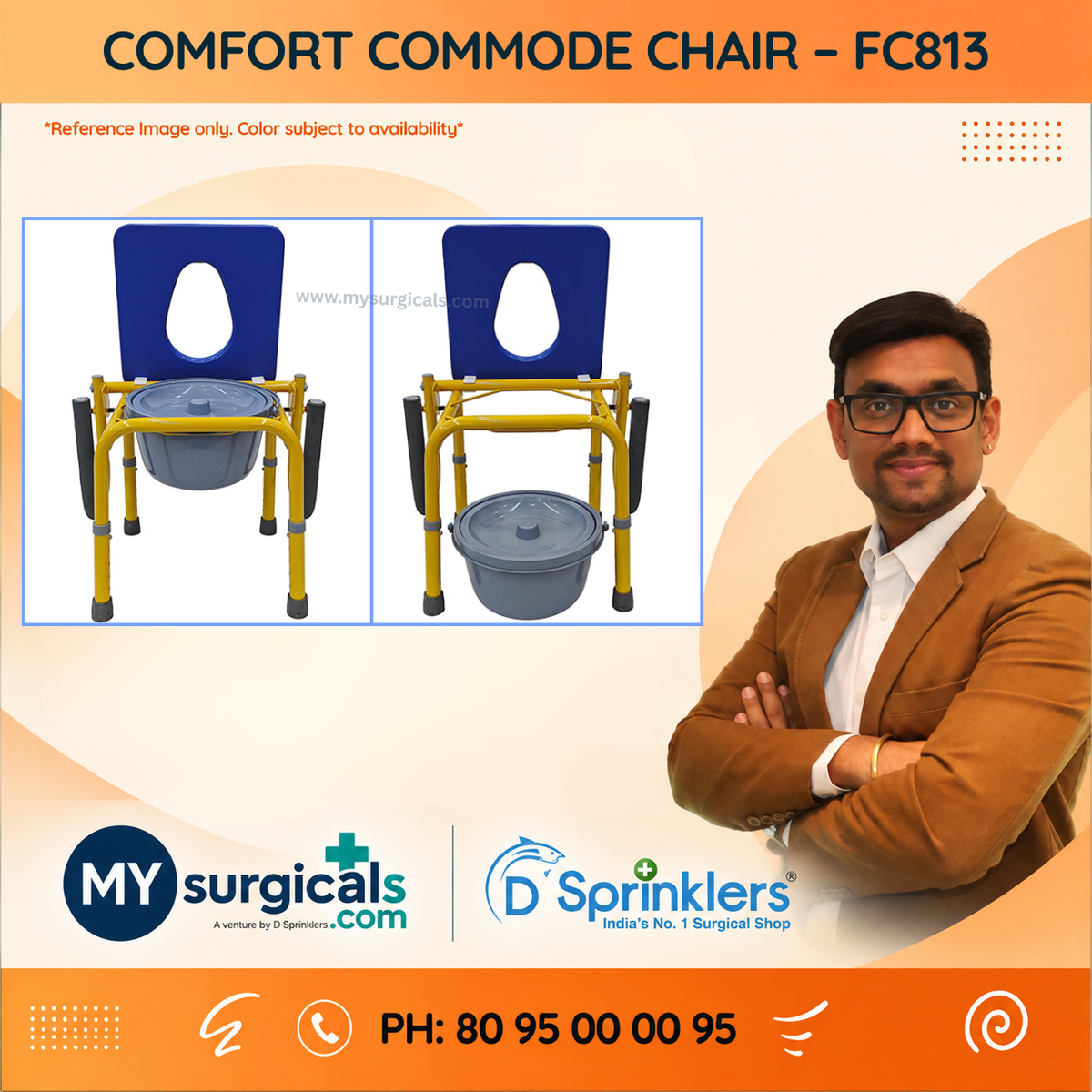 Comfort Commode Chair for Safe & Convenient Personal Care