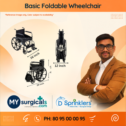 Basic Foldable Wheelchair
