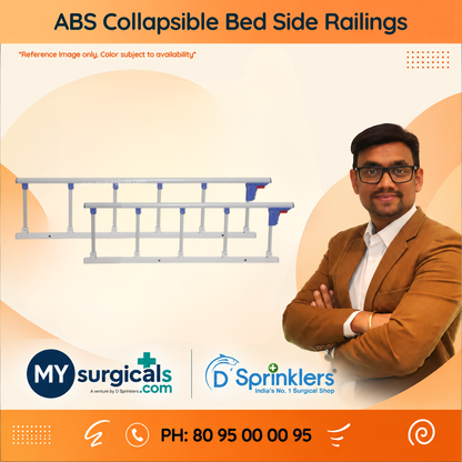 ABS Collapsible Bed Side Railings