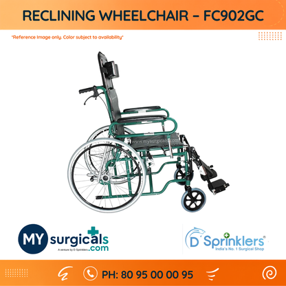 Reclining Wheelchair FC902GC – Manual Mobility Chair