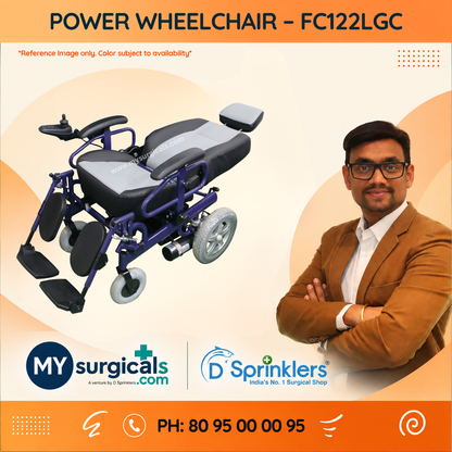 Power Wheelchair FC122LGC – Electric Mobility Solution