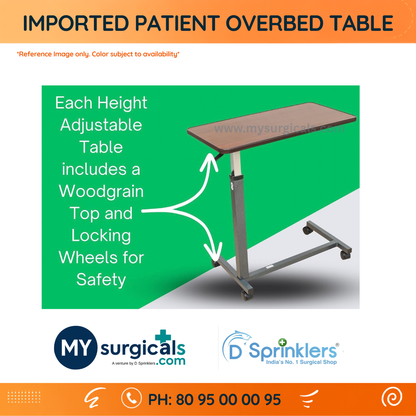 Imported Patient Overbed Table