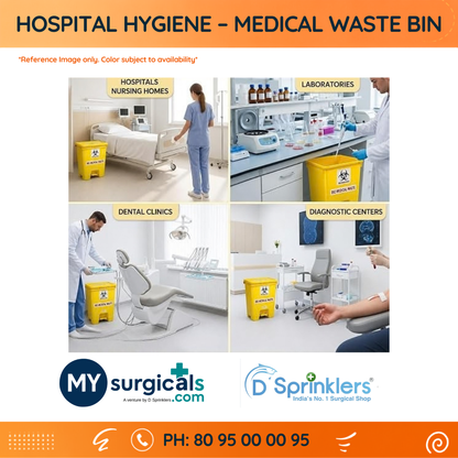 Medical Waste Bin for Safe Healthcare Waste Management