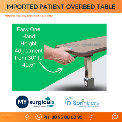 Imported Patient Overbed Table