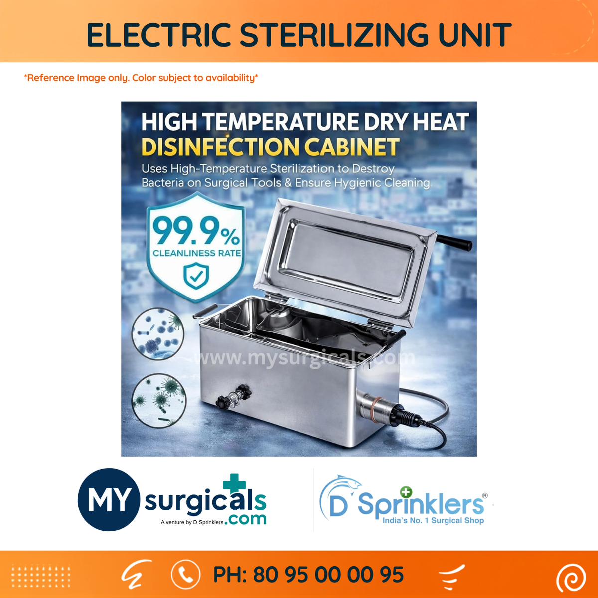 Electric Sterilizing Unit for Reliable Instrument Hygiene