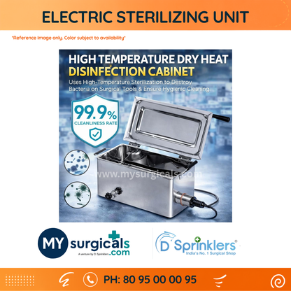 Electric Sterilizing Unit for Reliable Instrument Hygiene